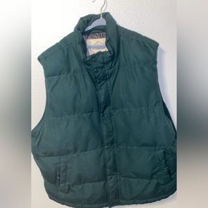 vintage oversized puffer vest